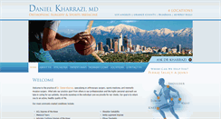 Desktop Screenshot of drkharrazi.com